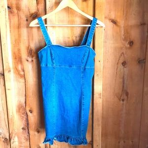 Denim dress